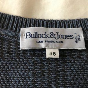 Bullock & Jones Cashmere Blend Sweater Size 56